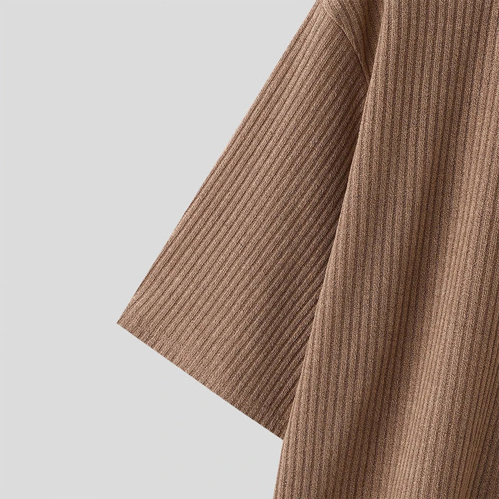 Hawthorne Ribbed V-Neck Tee