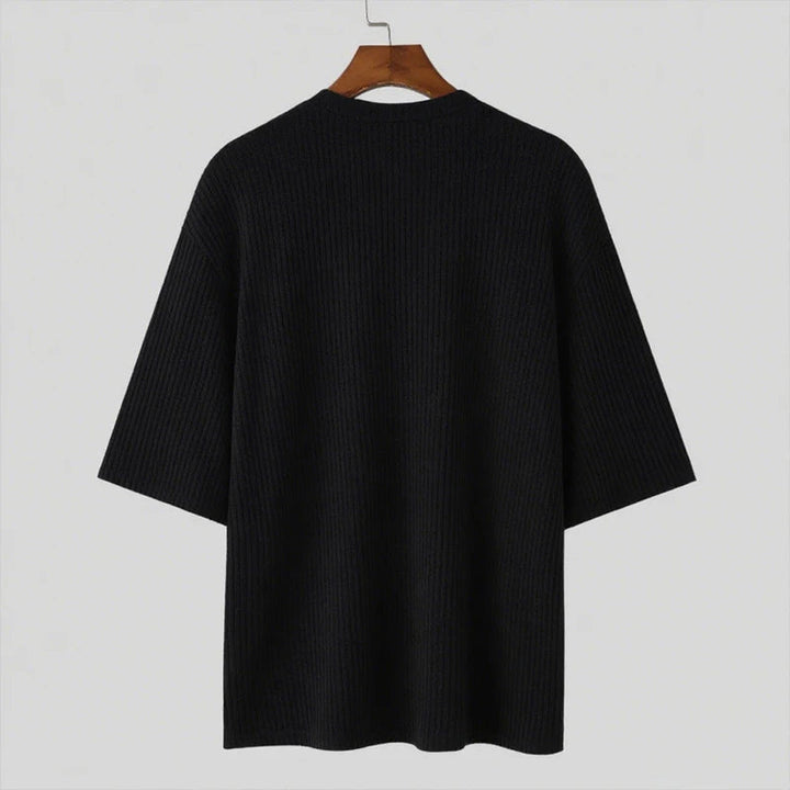 Hawthorne Ribbed V-Neck Tee