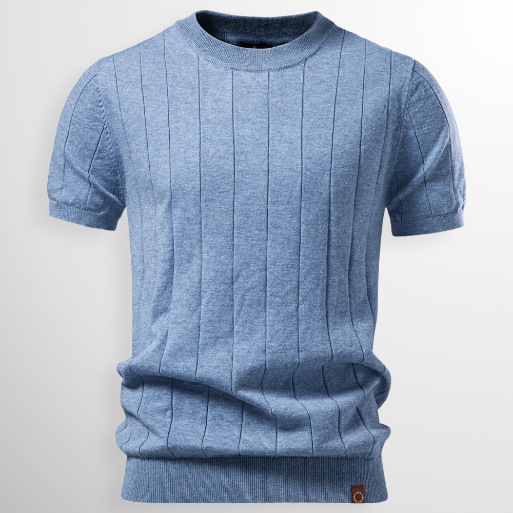 Hetty London Knit Pullover T-Shirt for Men