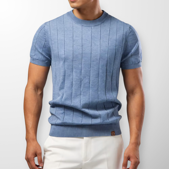 Hetty London Knit Pullover T-Shirt for Men
