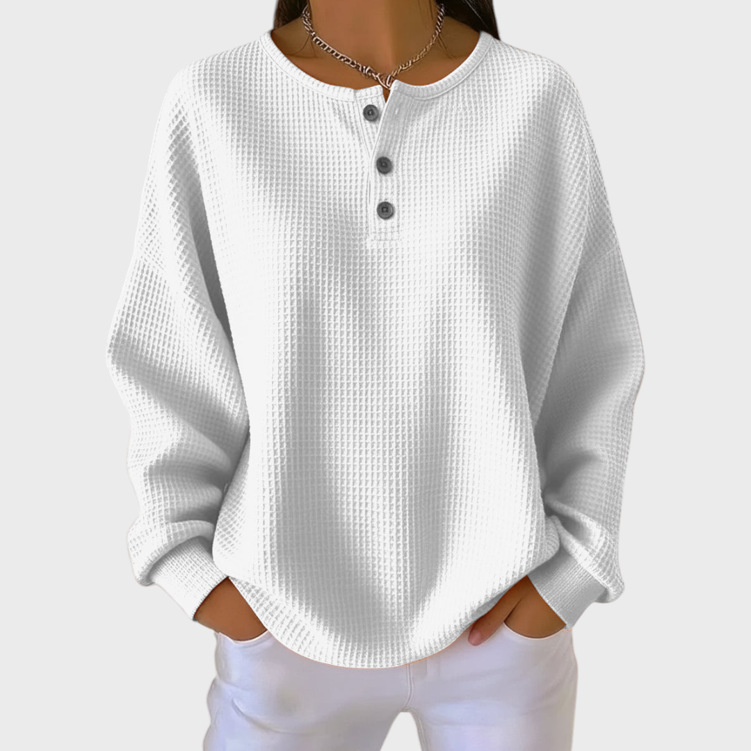 Elsie | Jumper in Soft Waffle Knit