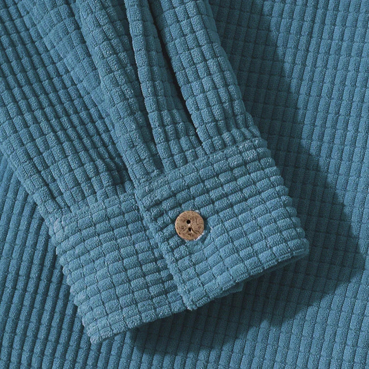 Hetty London Corduroy Hooded Shirt