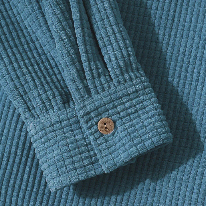 Hetty London Corduroy Hooded Shirt