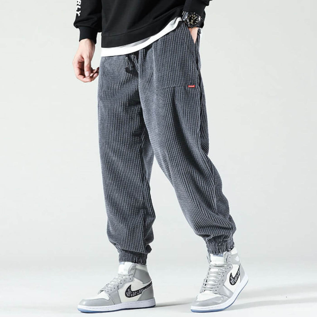 Gordon - Textured Cuffed Joggers