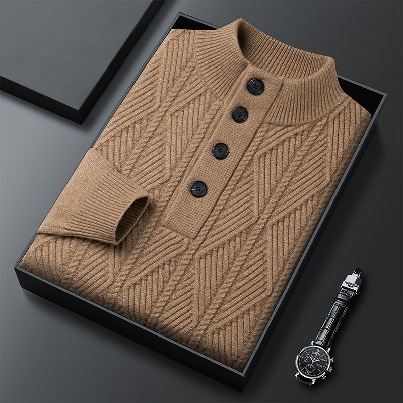 Mortimer - Merino Cable Knit Jumper