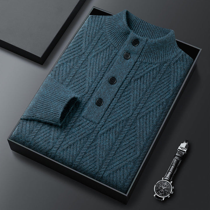 Mortimer - Merino Cable Knit Jumper