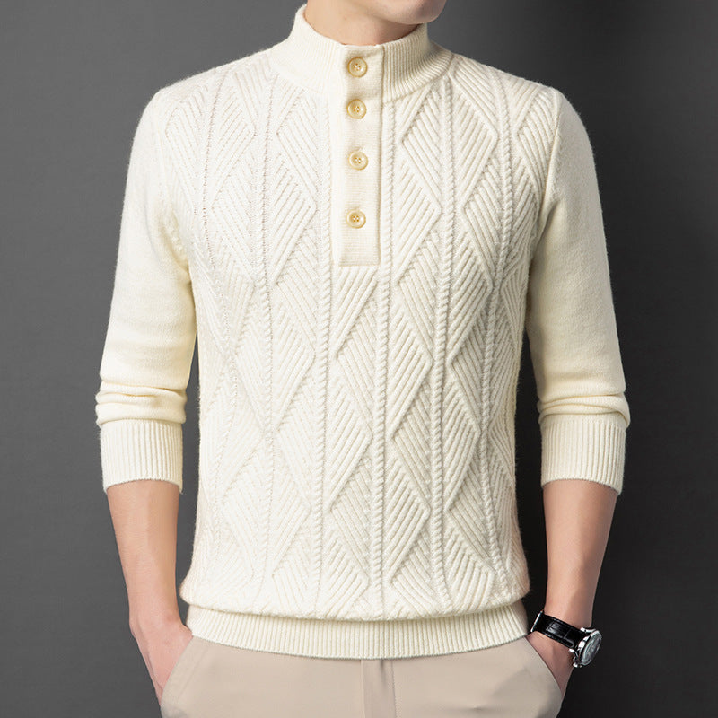 Mortimer - Merino Cable Knit Jumper