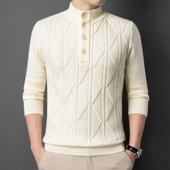 Mortimer - Merino Cable Knit Jumper
