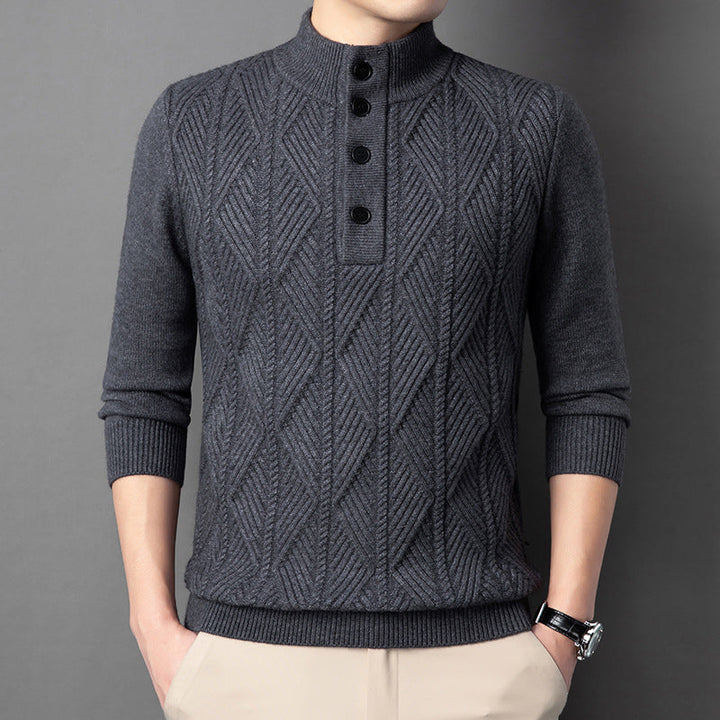 Mortimer - Merino Cable Knit Jumper