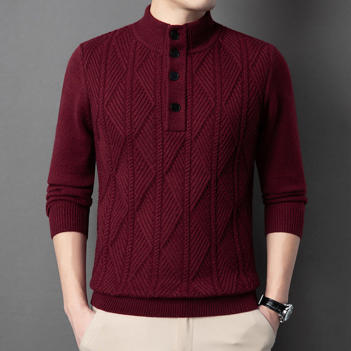 Mortimer - Merino Cable Knit Jumper