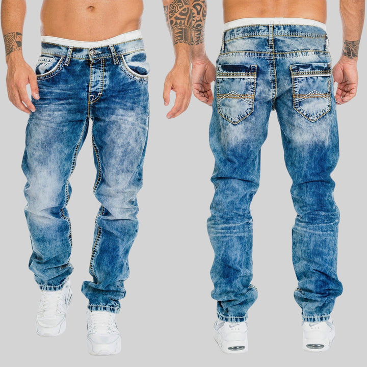 Roderick - Washed Denim Jeans