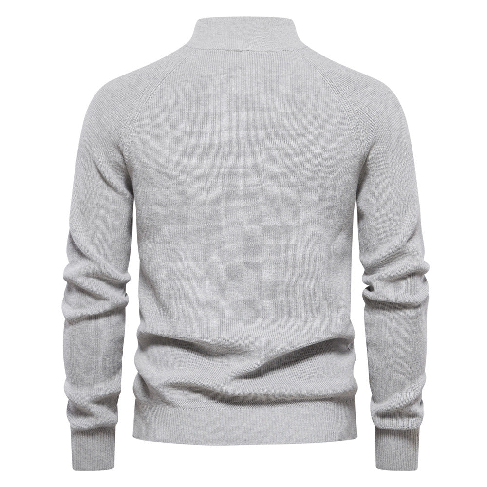 Jacob - Quarter-Zip Textured Jumper