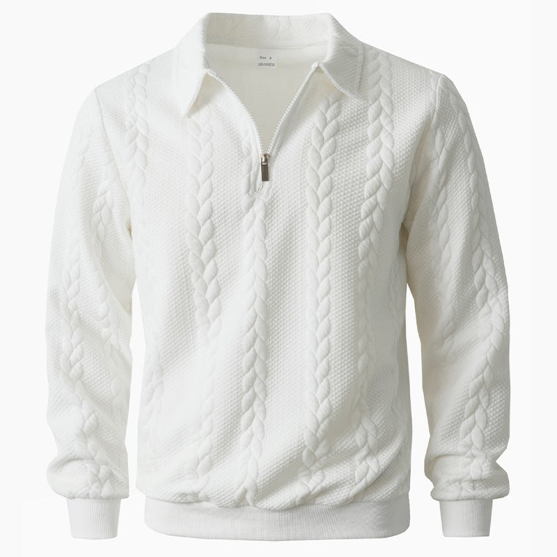 Hetty London Elegant Knit Polo Shirt for Men