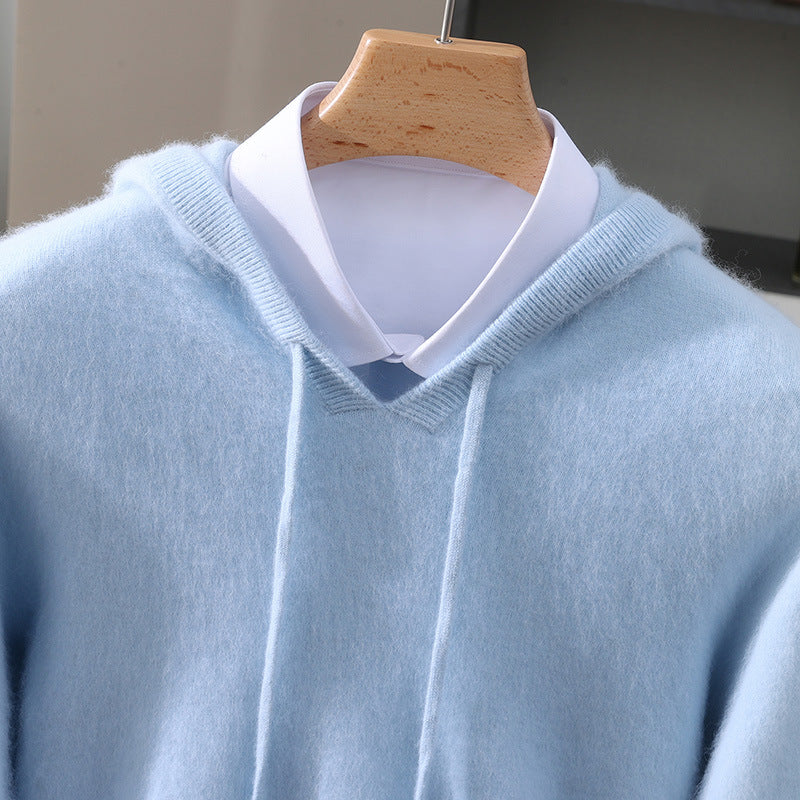 Ulysses - Knitted Cashmere Hoodie