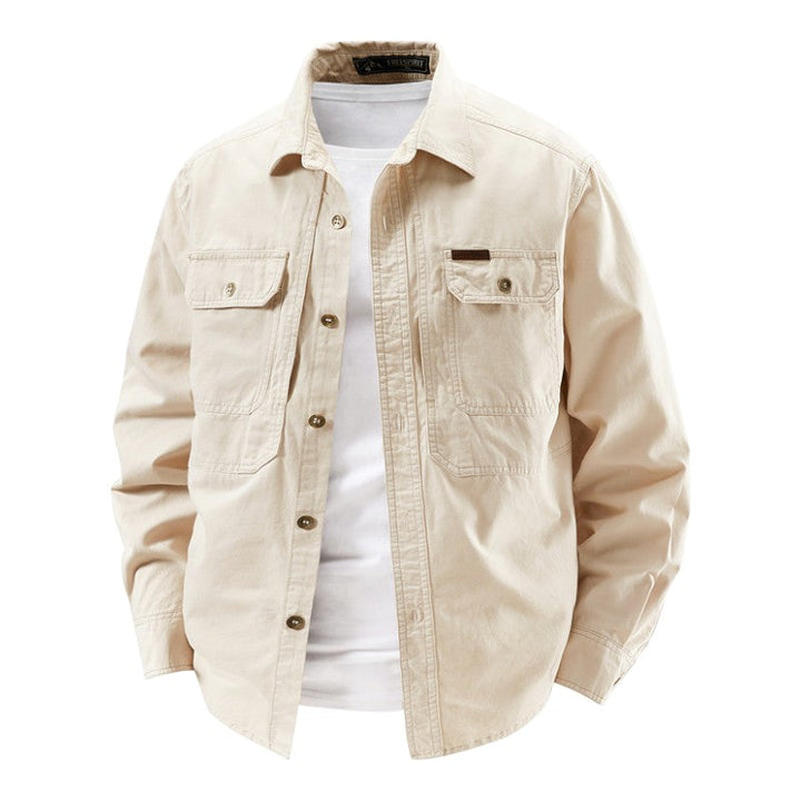 Hetty London Long Sleeve Utility Shirt for Men
