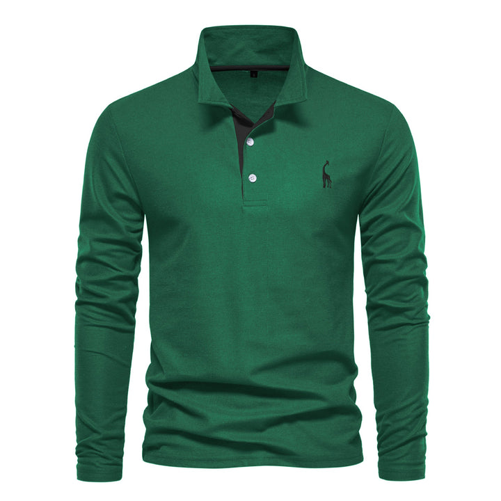 Hetty London Embroidered Polo Shirt for Men