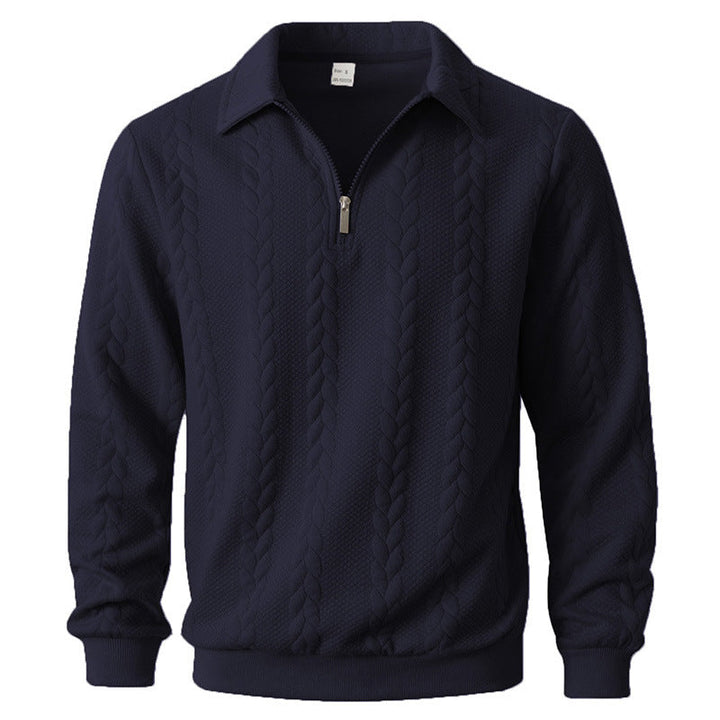 Hetty London Elegant Knit Polo Shirt for Men