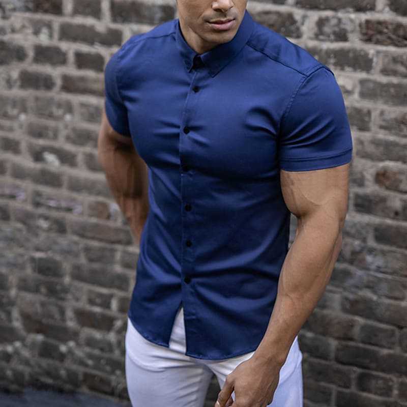 Hetty London Slim Fit Shirt for Men