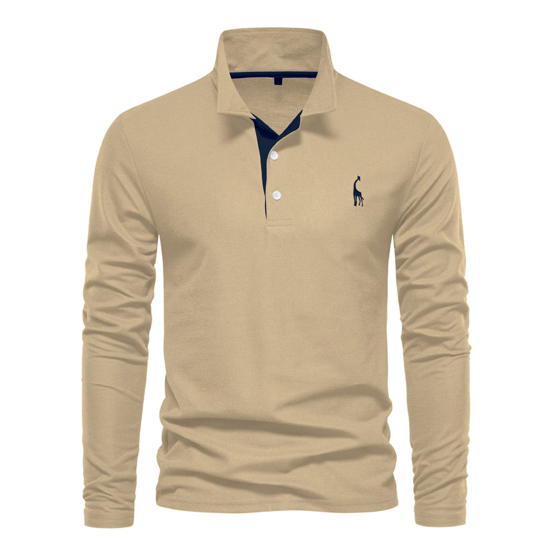 Hetty London Embroidered Polo Shirt for Men