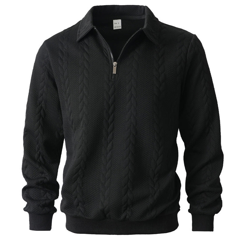 Hetty London Elegant Knit Polo Shirt for Men