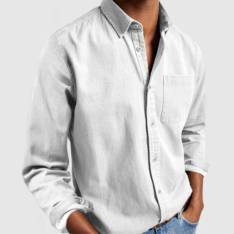 Hetty London Vintage Cotton Shirt for Men