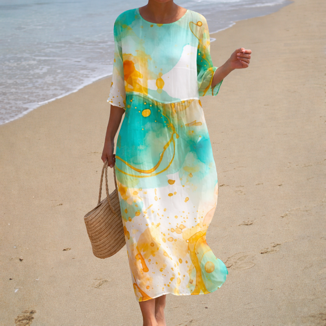 Flowing Long Dress | chic and comfortable