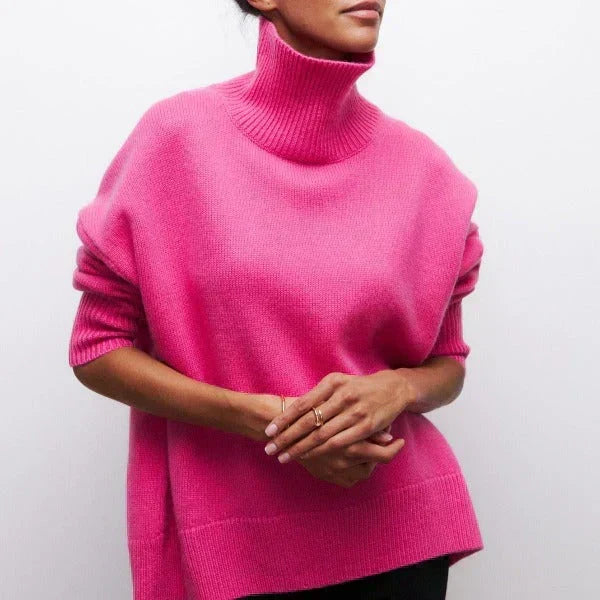 Nora | Soft Knit Roll neck Jumper