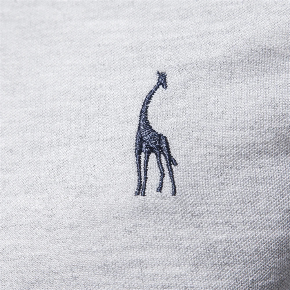 Hetty London Embroidered Polo Shirt for Men