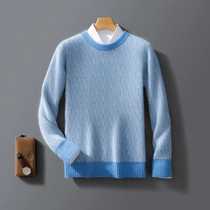 Caspian - Contrast Trim Cashmere Jumper