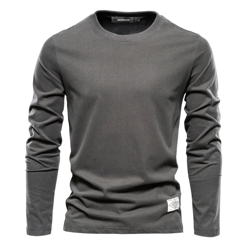 Hetty London Elegant Long Sleeve T-Shirt for Men