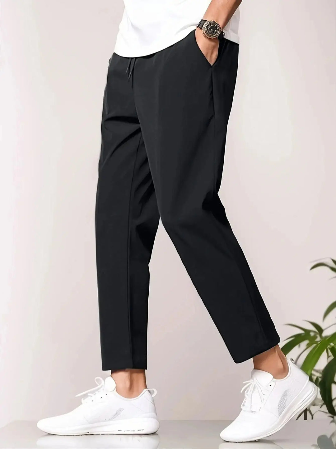Clement - Cropped Smart Trousers
