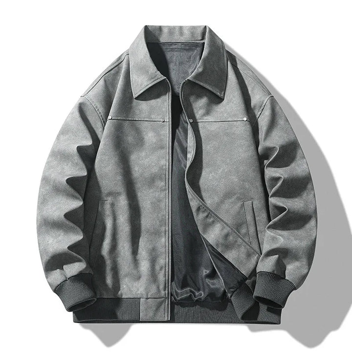 Lionel - Leather Bomber Jacket