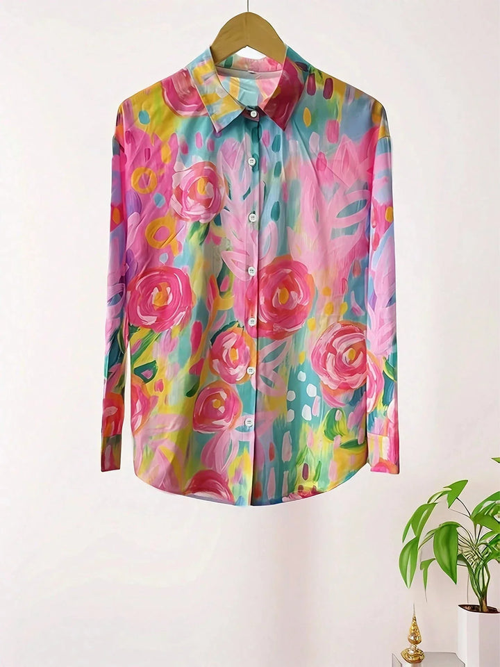 Shielo | Blouse with Abstract Pattern