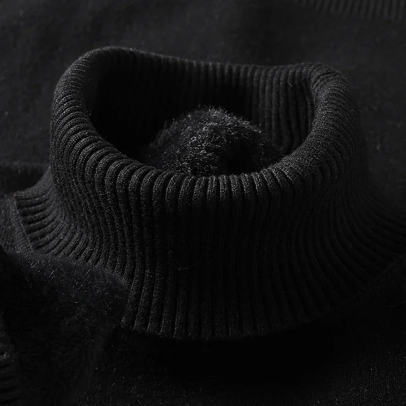Lachlan - Chunky Roll Neck Jumper