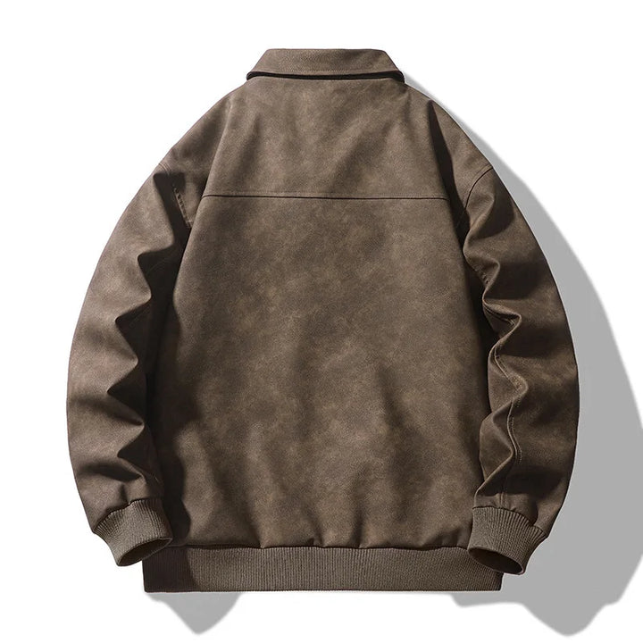 Lionel - Leather Bomber Jacket