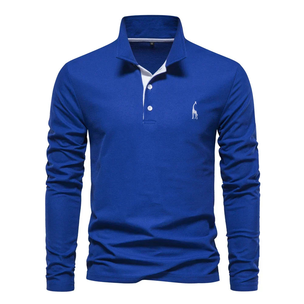 Hetty London Embroidered Polo Shirt for Men