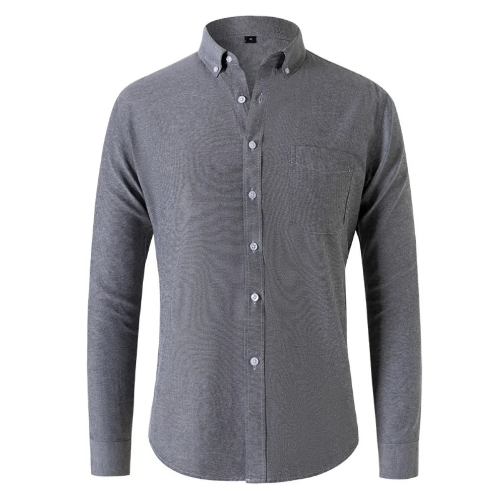 Hetty London Slim Fit Long Sleeve Shirt for Men