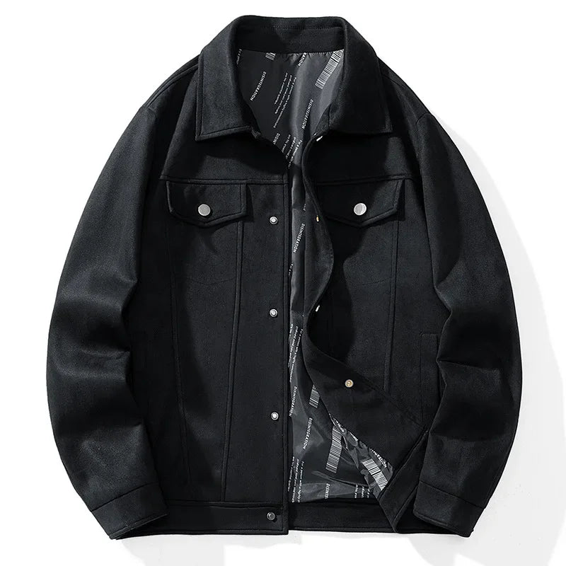 Monty - Suede Trucker Jacket