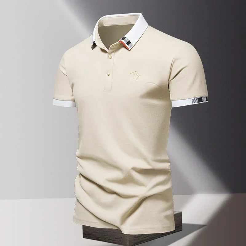 Hetty London Zip Polo Shirt for Men