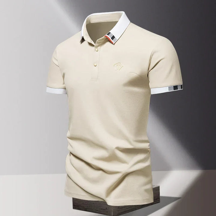 Hetty London Zip Polo Shirt for Men