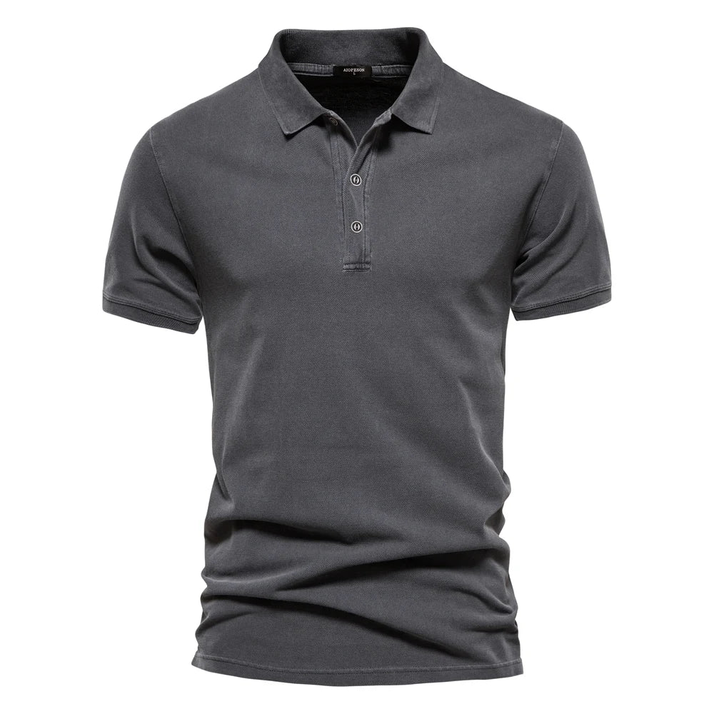 Hetty London Minimalist Polo Shirt for Men