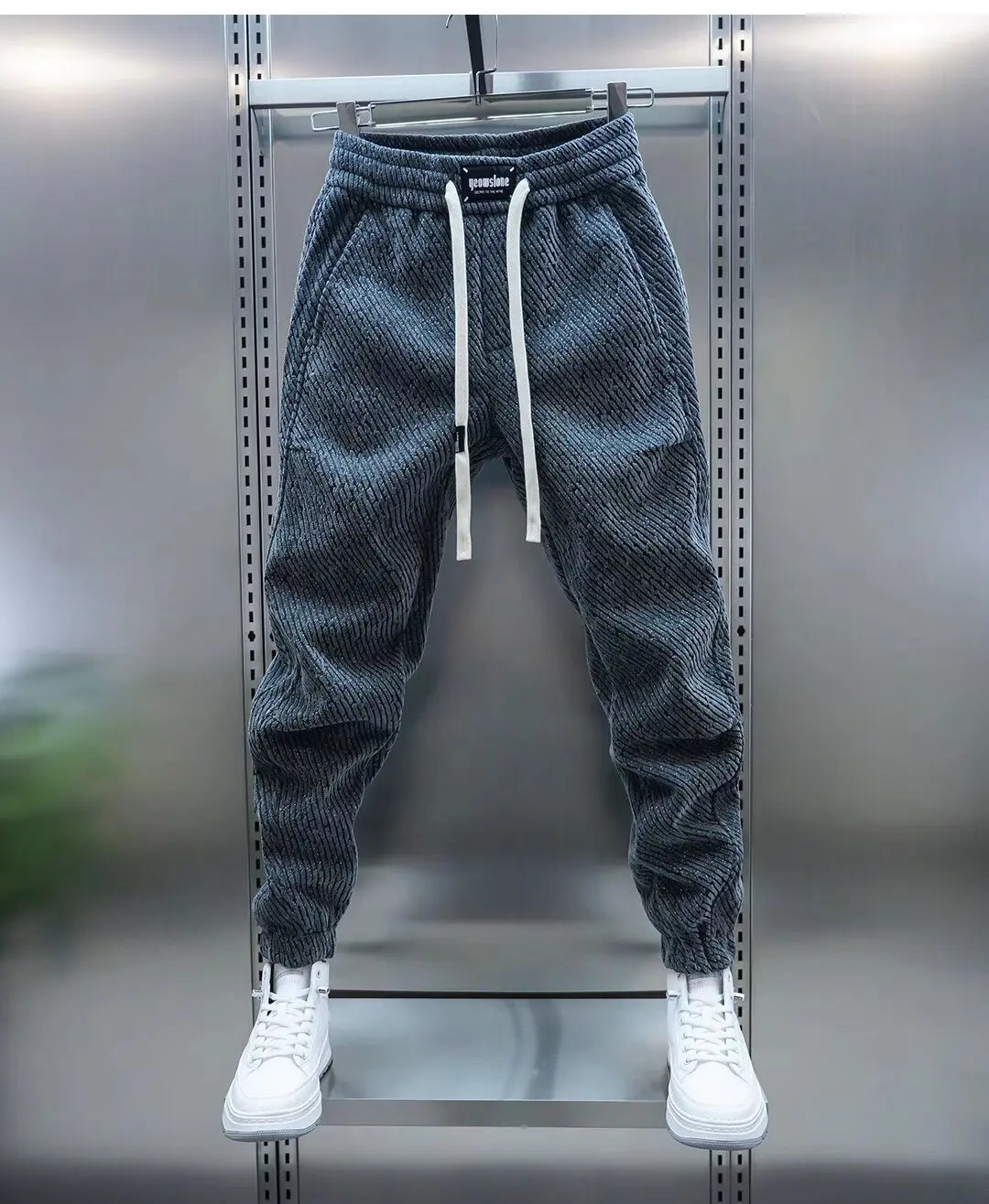 Felix - Textured Knit Joggers