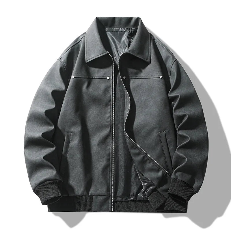 Lionel - Leather Bomber Jacket