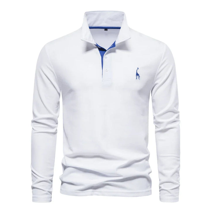 Hetty London Embroidered Polo Shirt for Men