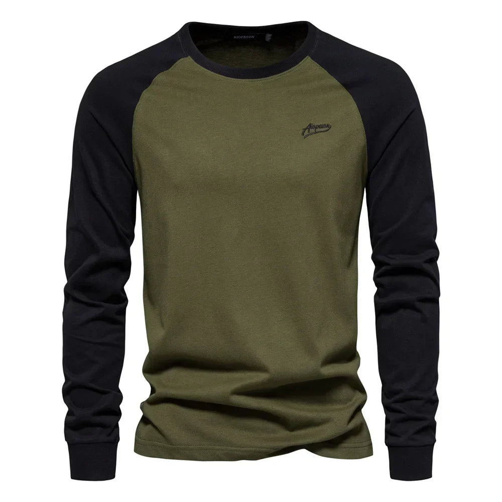 Hetty London Long Sleeve Longline T-Shirt for Men