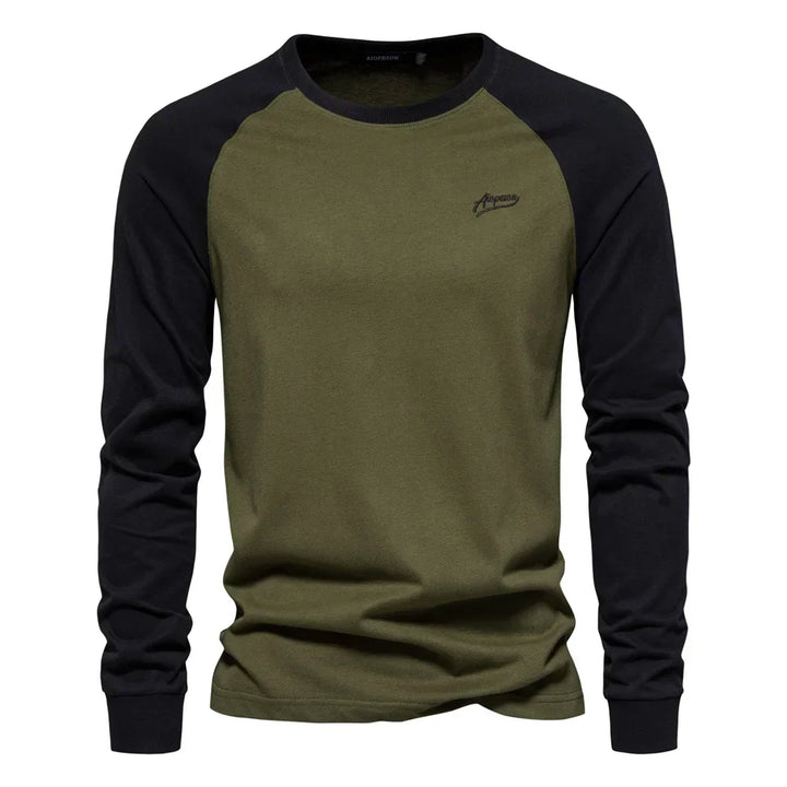 Hetty London Long Sleeve Longline T-Shirt for Men