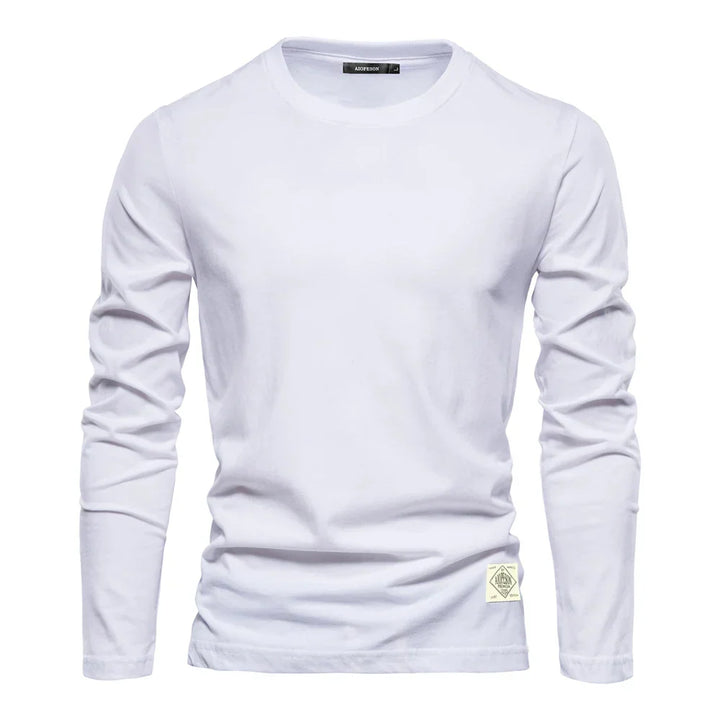 Hetty London Elegant Long Sleeve T-Shirt for Men