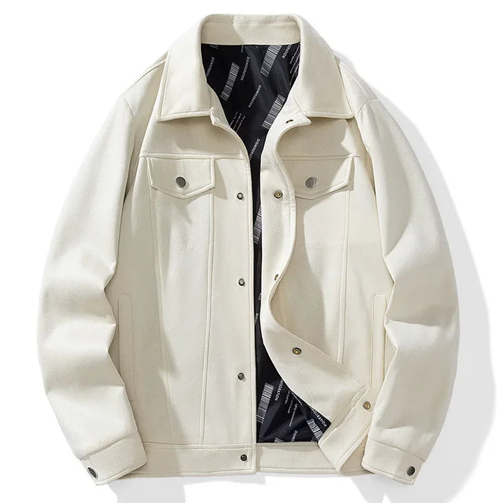 Monty - Suede Trucker Jacket