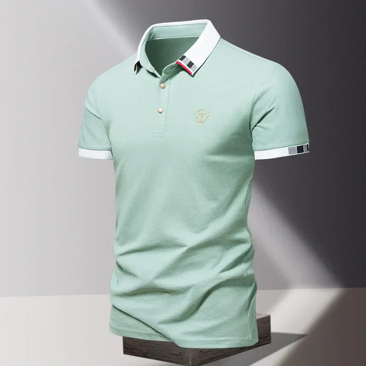Hetty London Zip Polo Shirt for Men