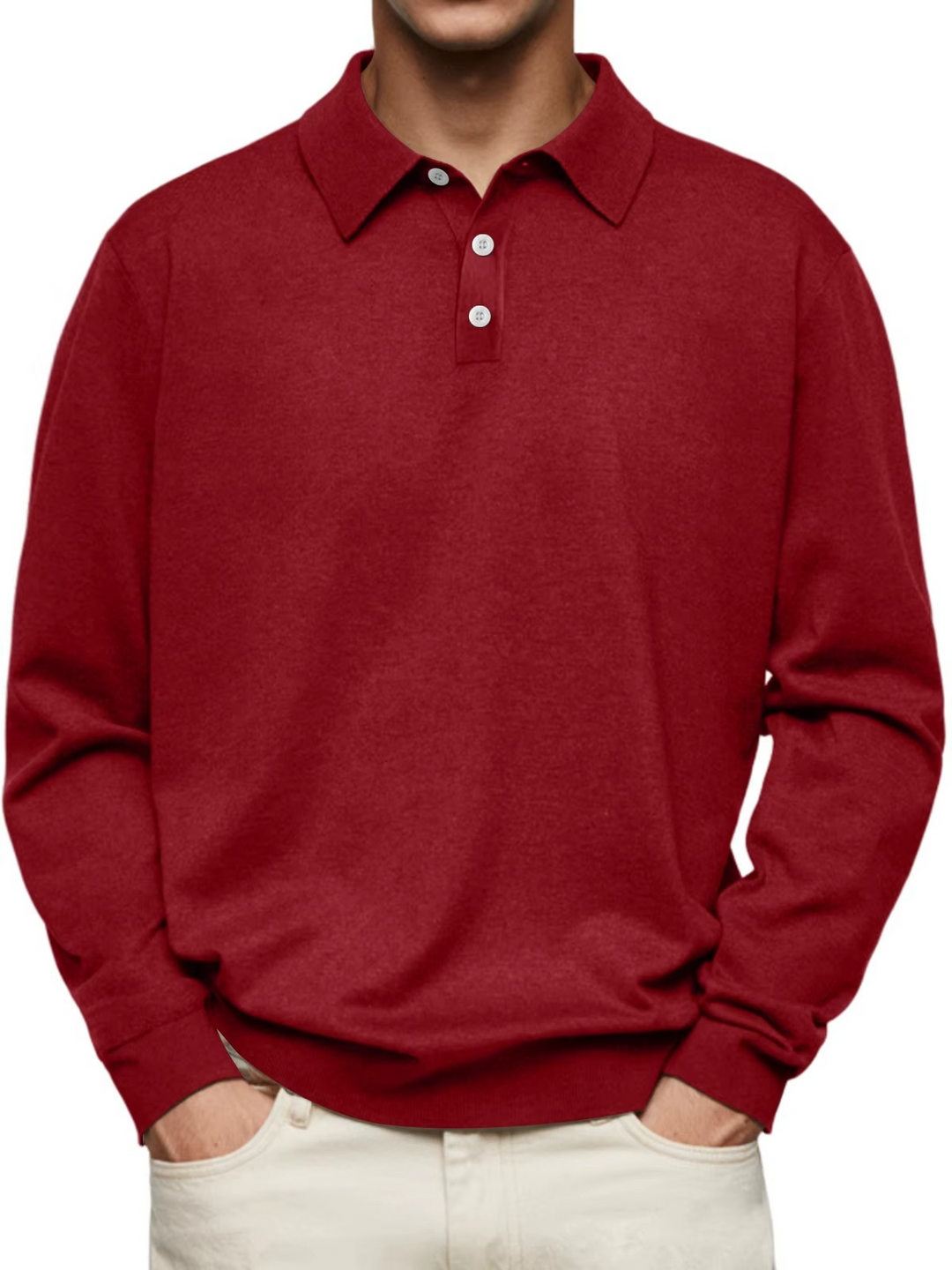 Hetty London Long Sleeve Polo Shirt